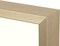 12x12 Aluminum Photo Frame with Ivory Color Mat for 8x8 Picture & Real Glass, Metal Picture Frame Collection (Gold, 1-Pack)